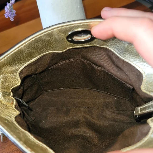 Coach Wristlet With Turnlock Closure - Picture 4 of 7